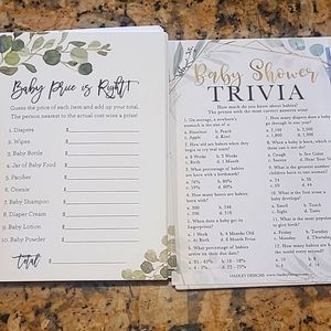 Baby Shower Games and Pencils